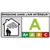 etiqueta medioambiental Francia sin texto: A de color etiqueta medioambiental Francia sin texto: A de color