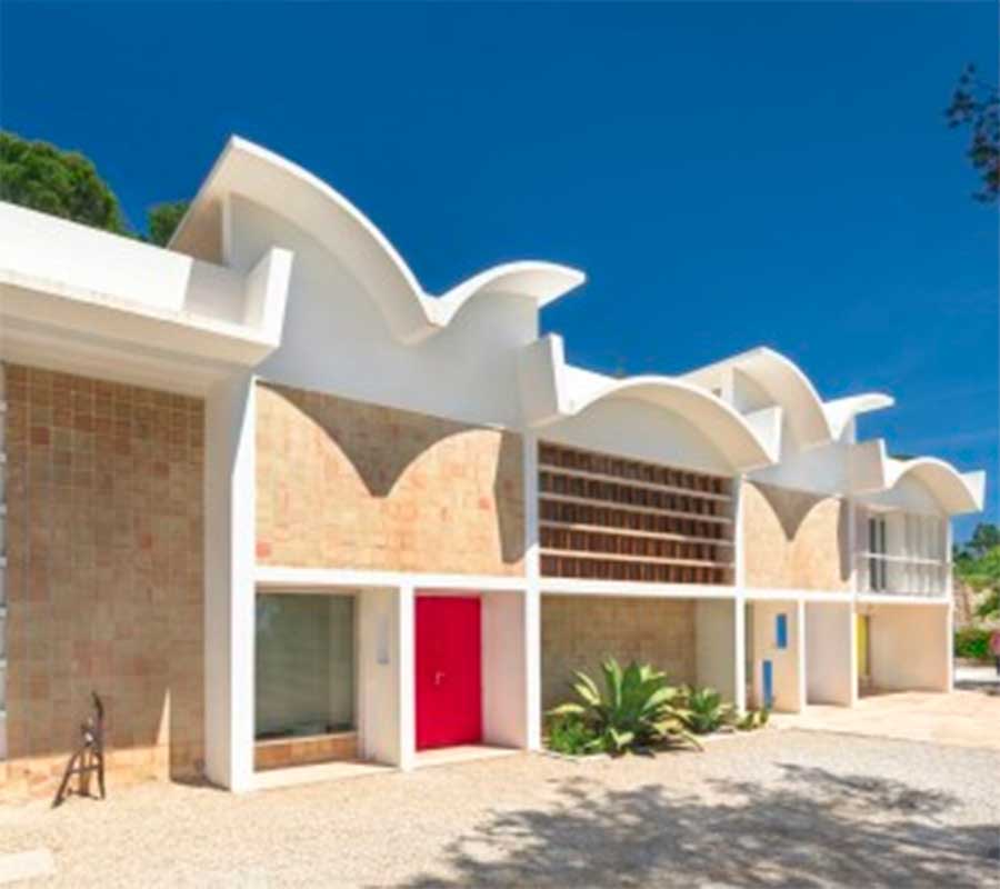 arquitectónico de la Fundación Miró, en Palma de Mallorca