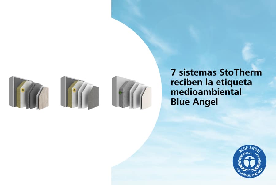 StoTherm: primeros SATE con etiqueta Blue Angel