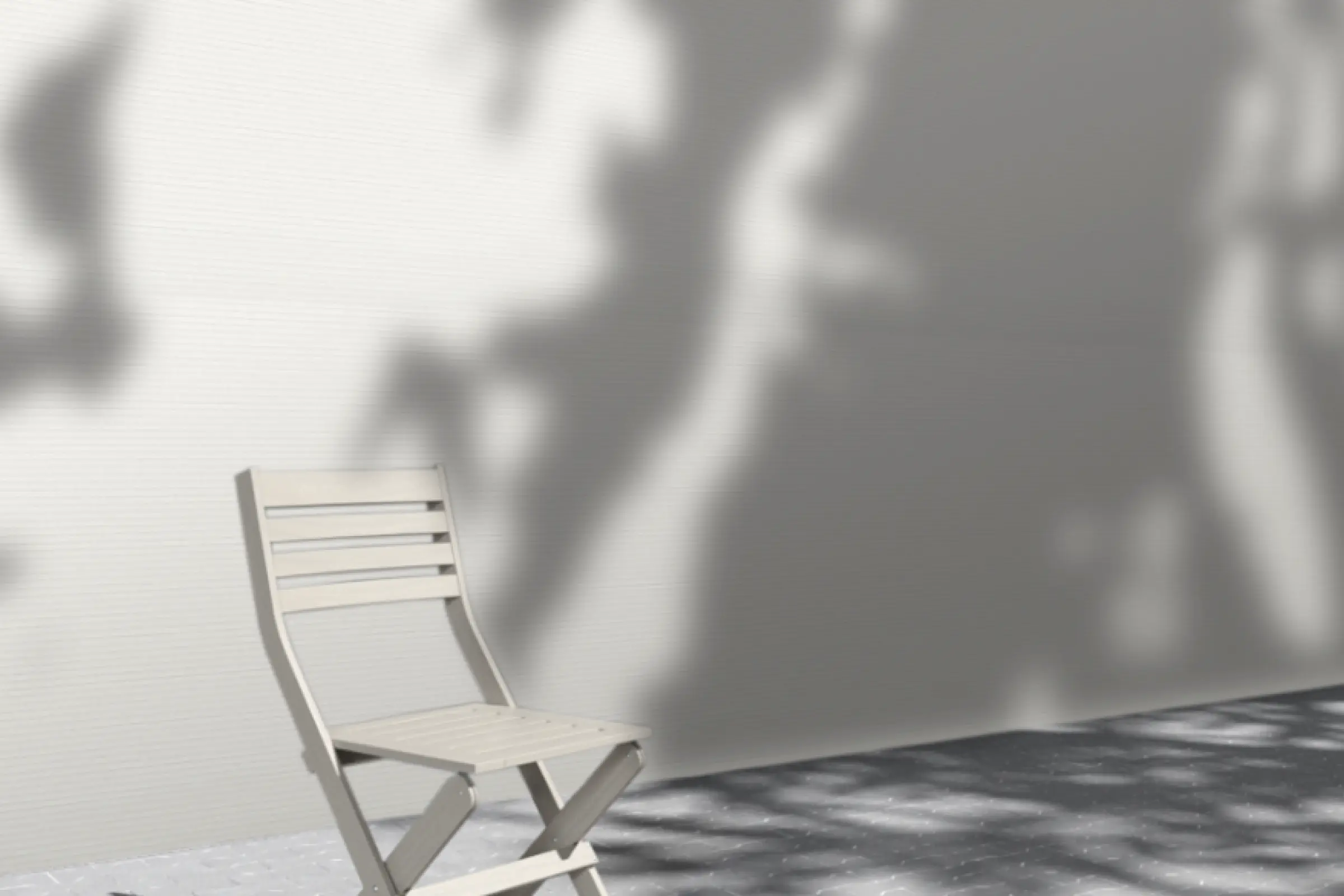 3D depiction of an exterior facade with StoSignature Linear 30 texture with horizontal lines