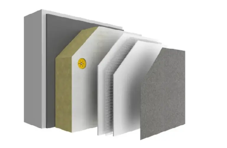 SATE StoTherm Cell: composición completa y protección contra incendios
