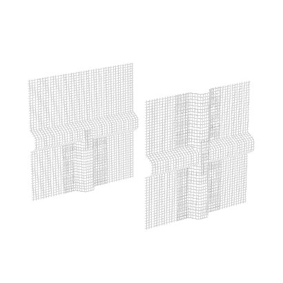 Sto-Malla llagueado en cruz y en T