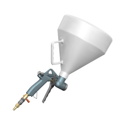 Pistola de embudo "Dos en uno"